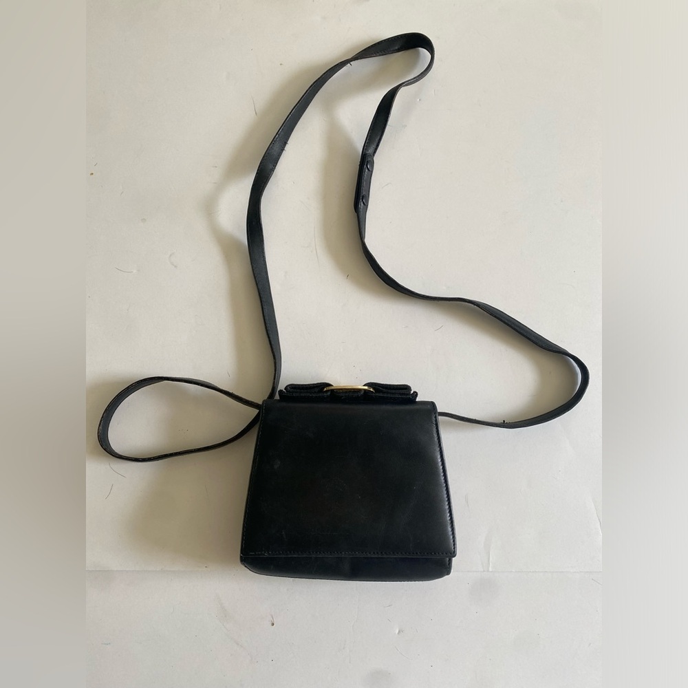 Salvatore Ferragamo Vara Bow Mini Bag Black